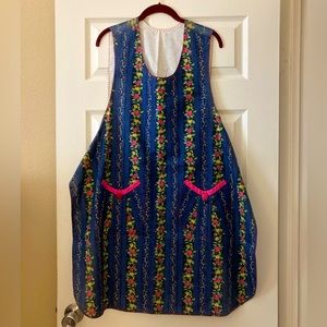 Handmade Floral Apron - Adjustable